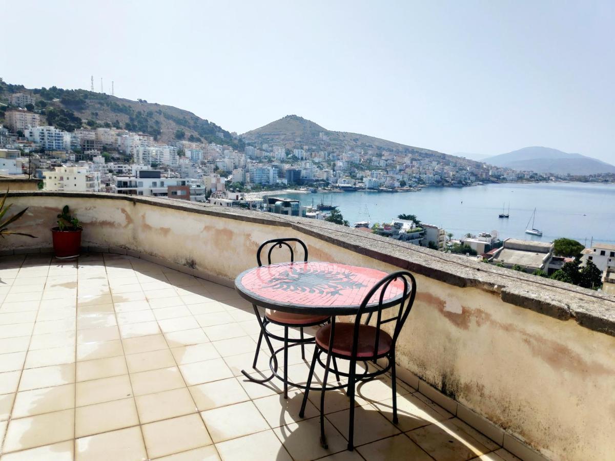 Private Studio Sea View 2 Minutes Away From Beach Sarandë Exterior foto