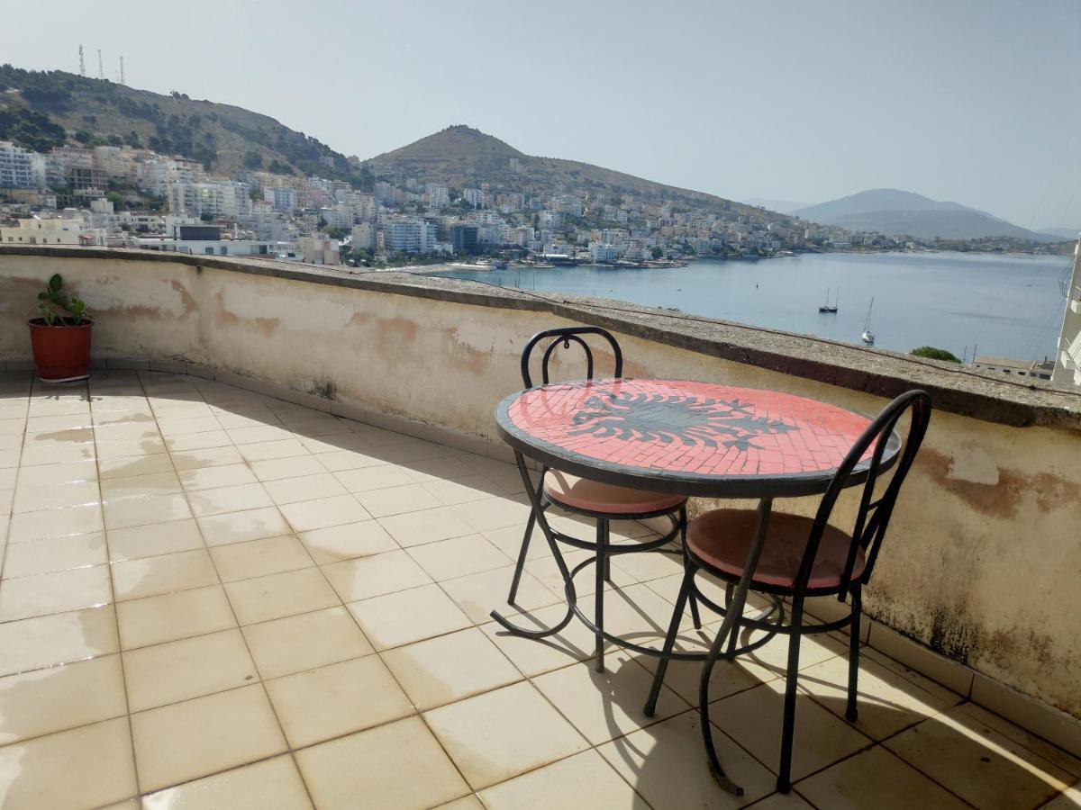 Private Studio Sea View 2 Minutes Away From Beach Sarandë Exterior foto